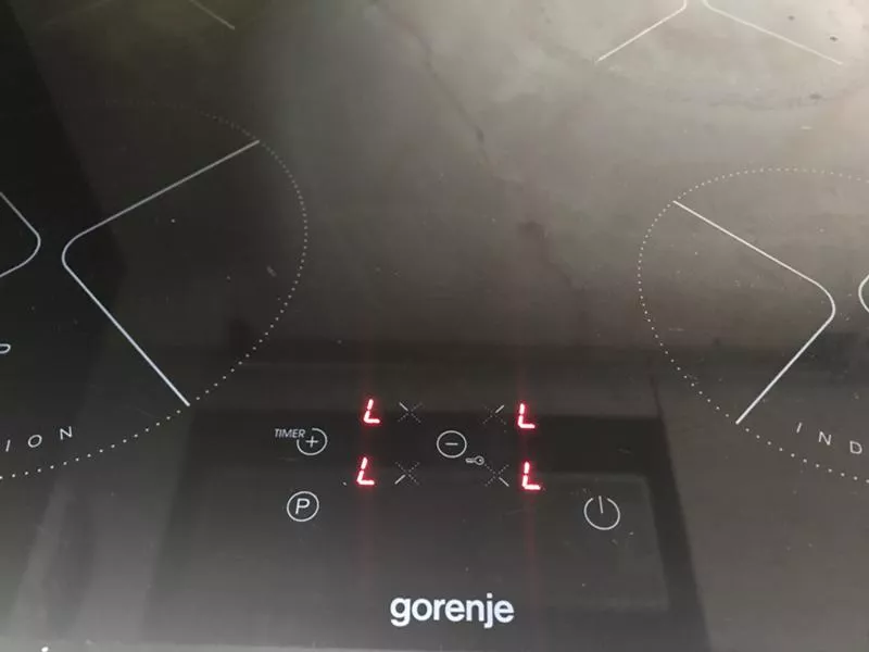 Ошибки варочных панелей Gorenje