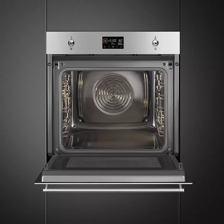 Электрический духовой шкаф с свч Smeg SO6302M2X
