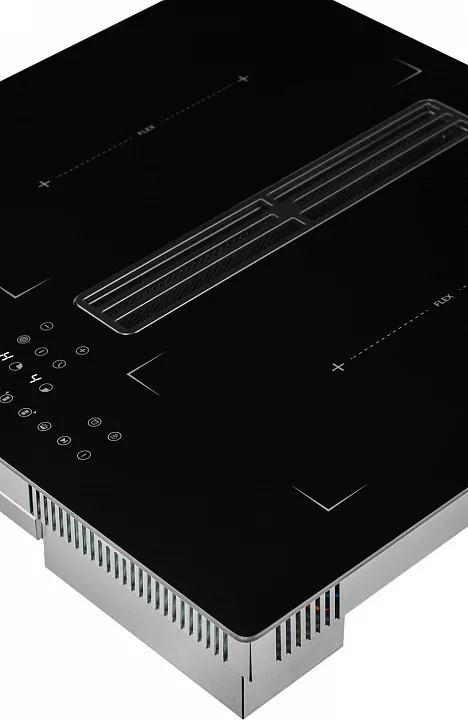 Индукционная варочная панель с вытяжкой HIBERG i6-VM8 B