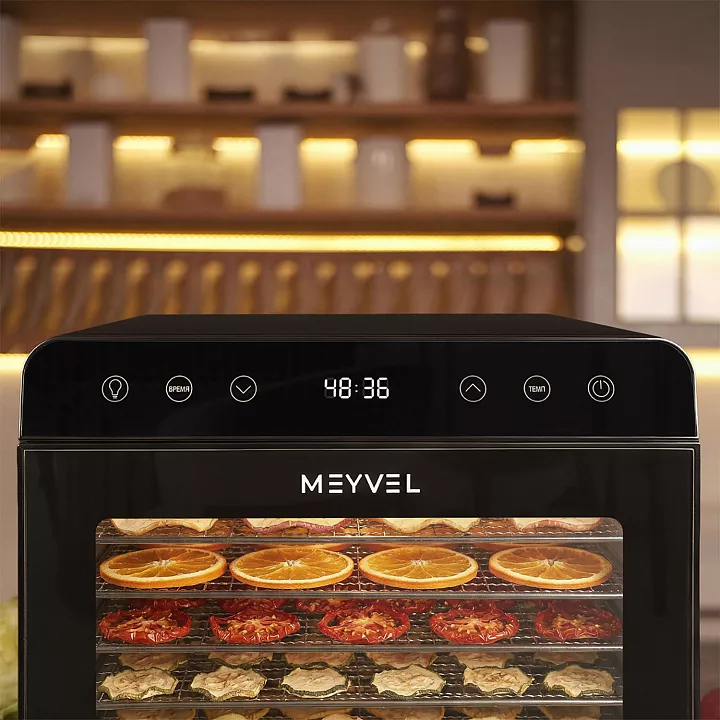 Дегидратор Meyvel MDH8-2S (Черный)