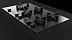 Газовая варочная панель Teka GBC 95-G1 GBC Infinity Matt Black