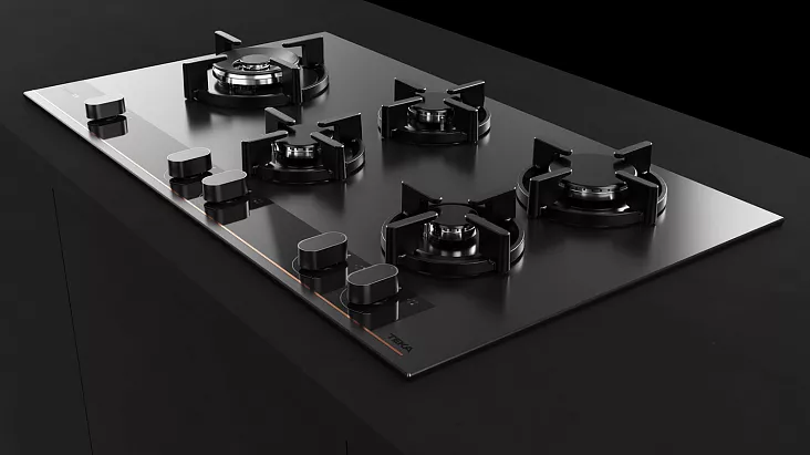 Газовая варочная панель Teka GBC 95-G1 GBC Infinity Matt Black