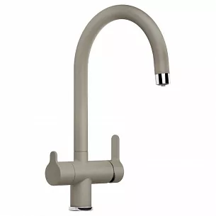 Смеситель для кухни Blanco Trima Silgranit Серый бежевый