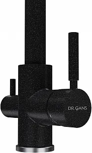 Смеситель для кухни Dr. Gans АКЦЕНТ DG Черный