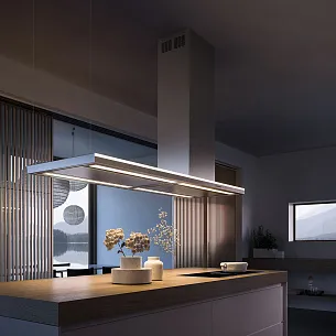 Островная Т-образная вытяжка Falmec LUMEN ISOLA NRS 175 DX