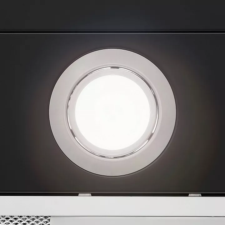 Т-образная вытяжка Krona ONYX 600 GLASS BLACK S