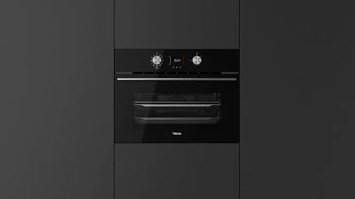 Компактный духовой шкаф Teka HLC 8406 AIRFRY NIGHT RIVER BLACK