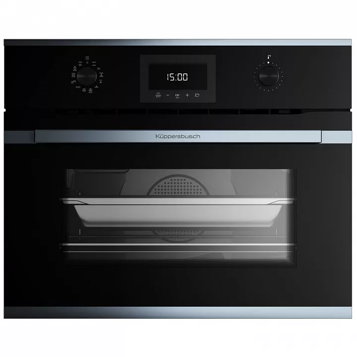 Компактный духовой шкаф с паром Kuppersbusch CBD 6340.0 S1 Stainless Steel