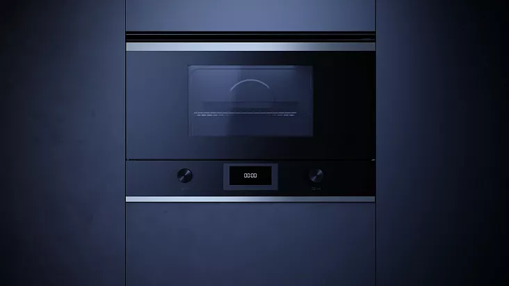 Встраиваемая микроволновая печь Kuppersbusch MR 6330.0 S1 Stainless Steel