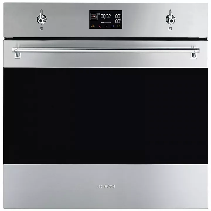 Электрический духовой шкаф с паром Smeg SO6302S3PX