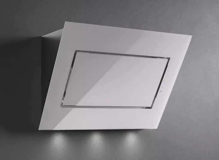 Наклонная вытяжка Falmec QUASAR GLASS WHITE 90