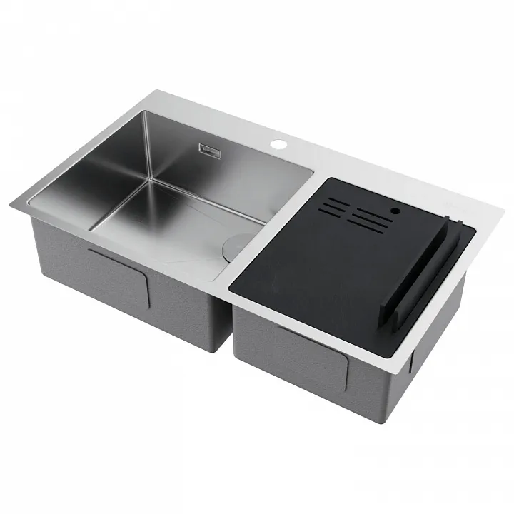 Кухонная мойка OMOIKIRI Akisame 86-2 Side-IN