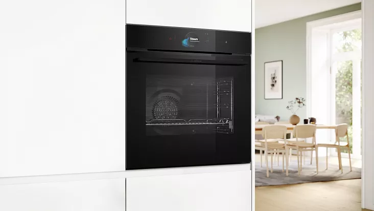 Электрический духовой шкаф с паром BOSCH HRG978NB1