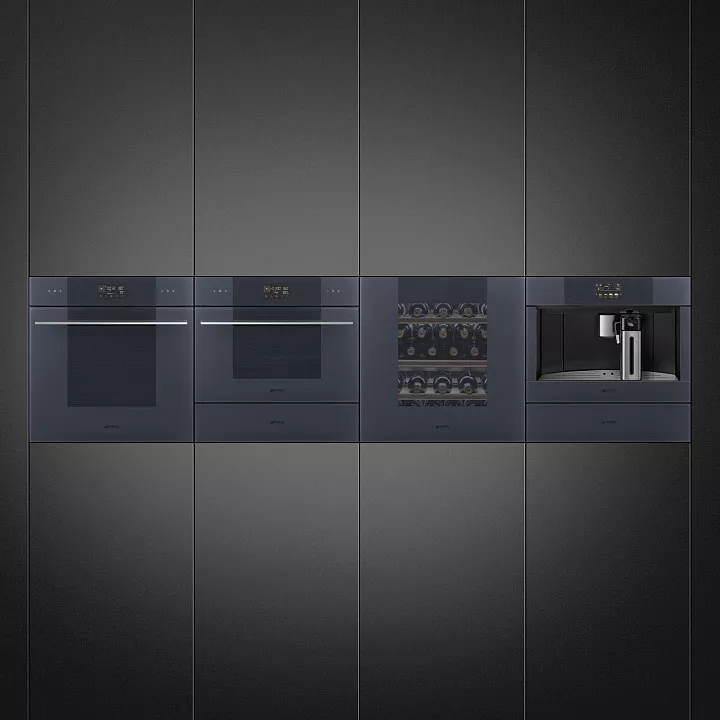 Электрический духовой шкаф с паром Smeg SO6102S3PG