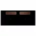 Индукционная варочная панель с вытяжкой Kuppersbusch KMI 12850.0 SR-S Copper