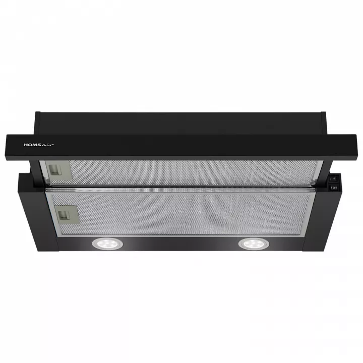 Вытяжка с выдвижным экраном HOMSair Flat 50 Black