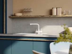 Смеситель для кухни OMOIKIRI Takamatsu-S-WH
