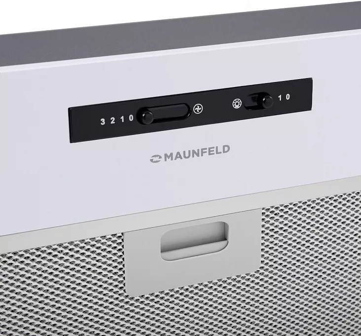 Полновстраиваемая вытяжка MAUNFELD Crosby Light 50 White