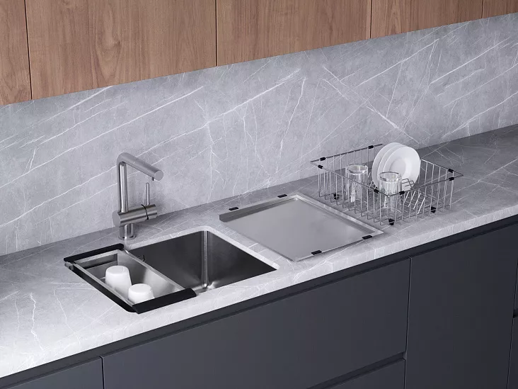 Кухонная мойка OMOIKIRI Tadzava 54-U/I Ultra-IN