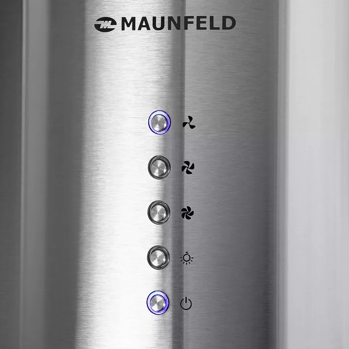 Островная цилиндрическая вытяжка MAUNFELD Lee Light Isla 35 Inox