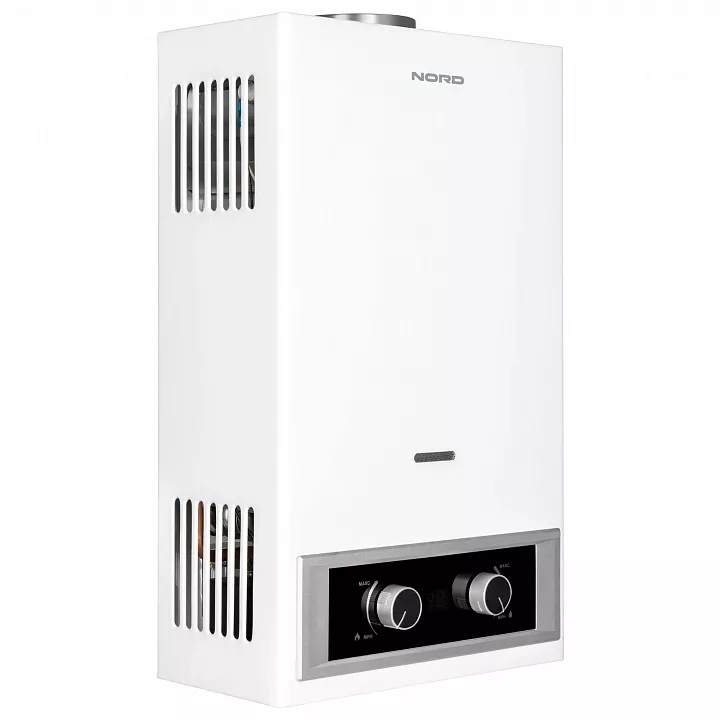 Газовый проточный водонагреватель NORD GF 120 W