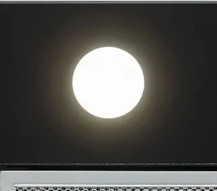 Полновстраиваемая вытяжка Krona KATE 600 GLASS BLACK PB K