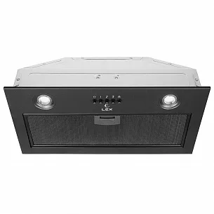 Полновстраиваемая вытяжка LEX GHOST 600 BLACK