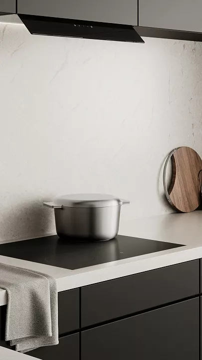 Индукционная варочная панель V-ZUG CookTop V2000 I804 (CTI2T-31182 черный матовый)