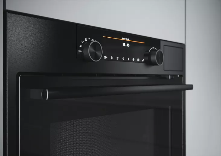 Компактный духовой шкаф с СВЧ и паром Asko OCSM8487B