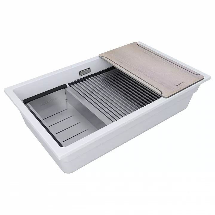 Кухонная мойка Paulmark LUMI-MULTI SINK 74 UNI WH