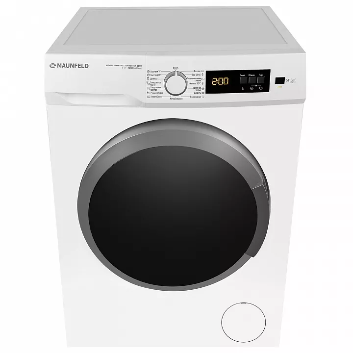 Стиральная машина MAUNFELD MFWM127WH100 ST INVERTER SLIM