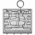 Газовая варочная панель Smeg SRV864AOGH