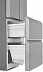 Холодильник-морозильник French Door ZUGEL ZRFD361X