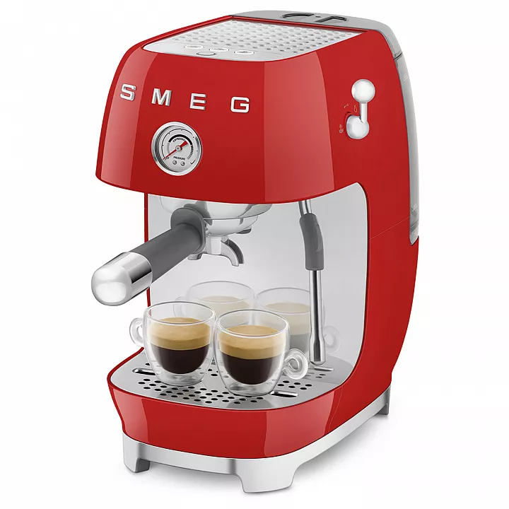 Эспрессо кофемашина SMEG ECF03RDEU