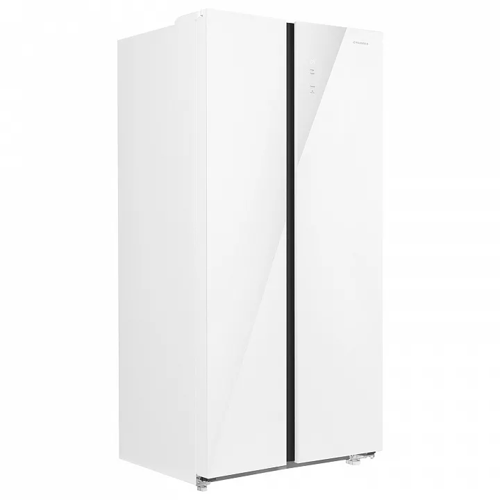 Холодильник-морозильник Side-by-Side MAUNFELD MFF177NFW Slim Inverter