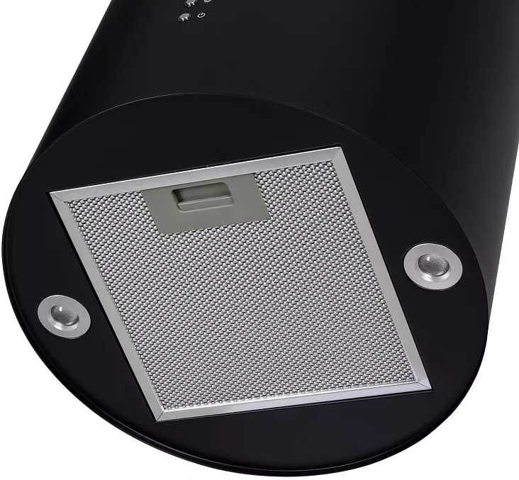 Островная цилиндрическая вытяжка MAUNFELD Lee Light Isla 35 Black