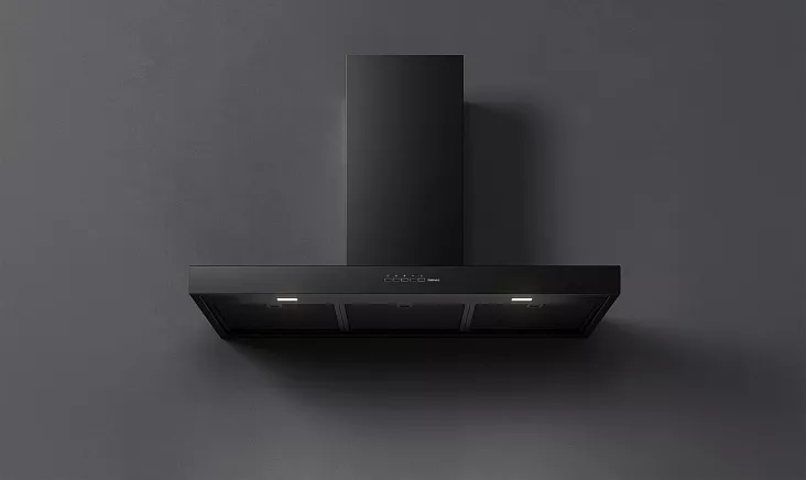Т-образная вытяжка Falmec MERCURIO EVO 60 BLACK Dialog System