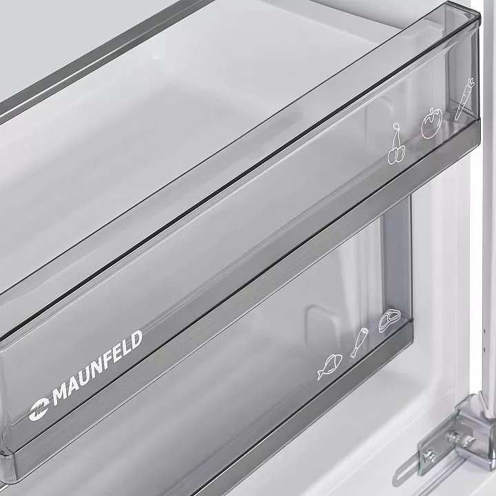 Встраиваемая холодильная камера MAUNFELD MBL177SWGR Inverter