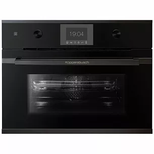 Компактный духовой шкаф с свч Kuppersbusch CBM 6350.0 S2 Black Chrome