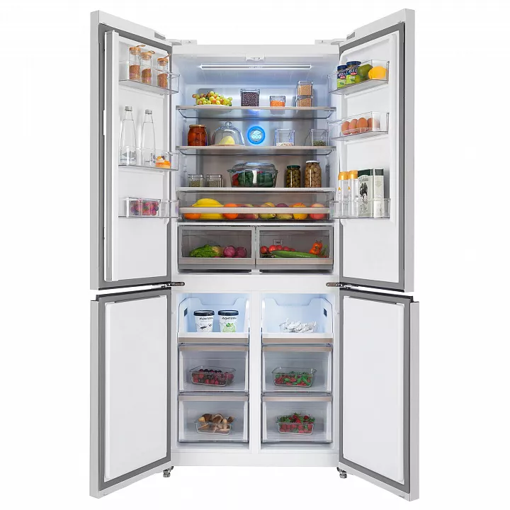Холодильник-морозильник Cross Door HIBERG RFQ-600DX NFGW Inverter