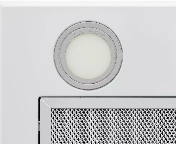 Полновстраиваемая вытяжка Krona ADEL 600 WHITE PB