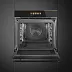Электрический духовой шкаф с свч и паром Smeg SO6606WAPNR