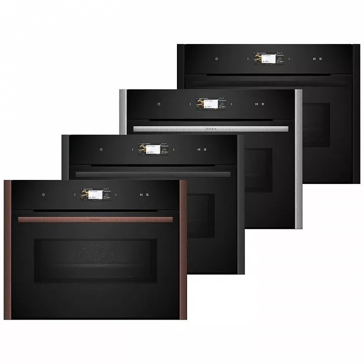 Компактный духовой шкаф с свч NEFF C29MS3AY0