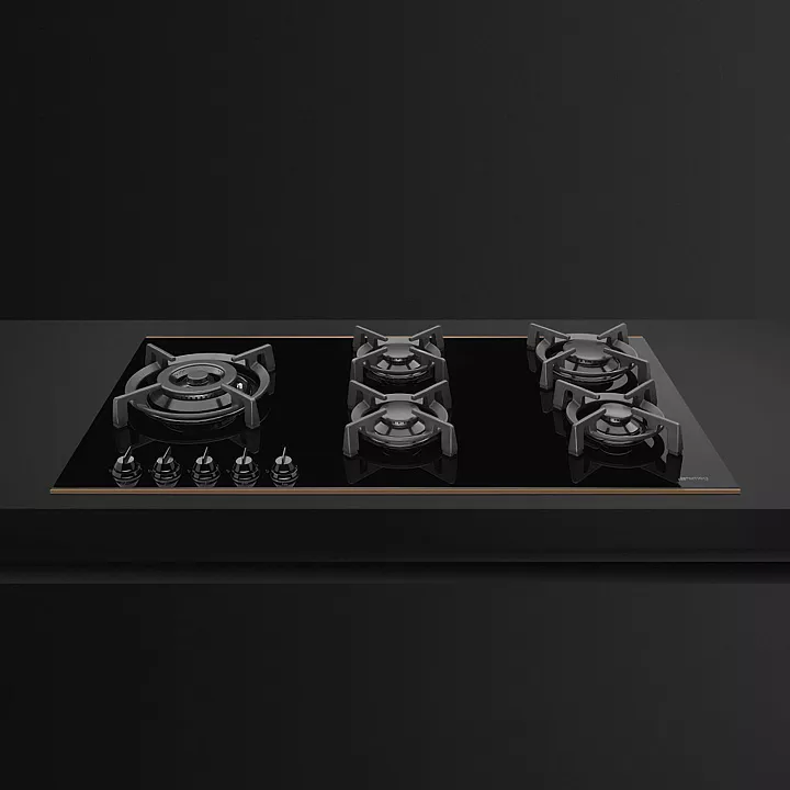 Газовая варочная панель Smeg PV695LCNR
