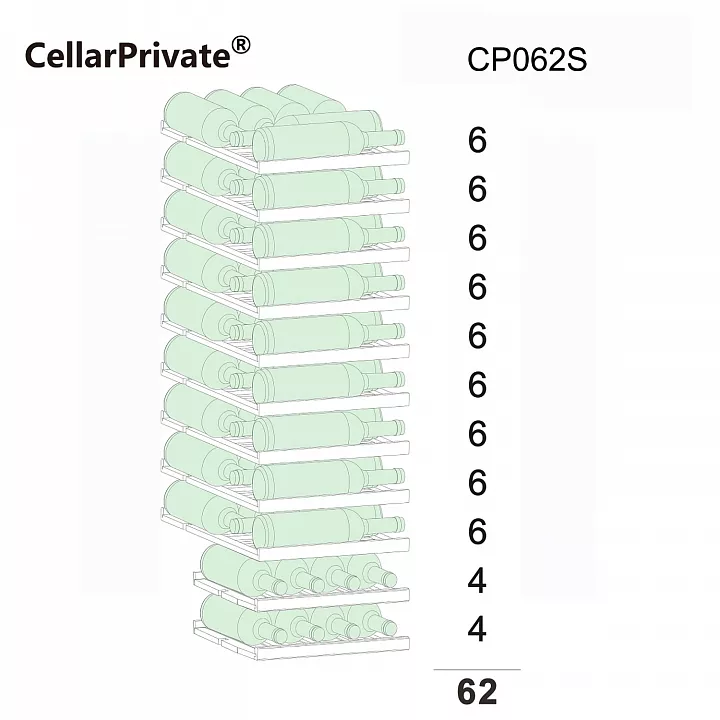 Винный шкаф Cellar Private CP062S