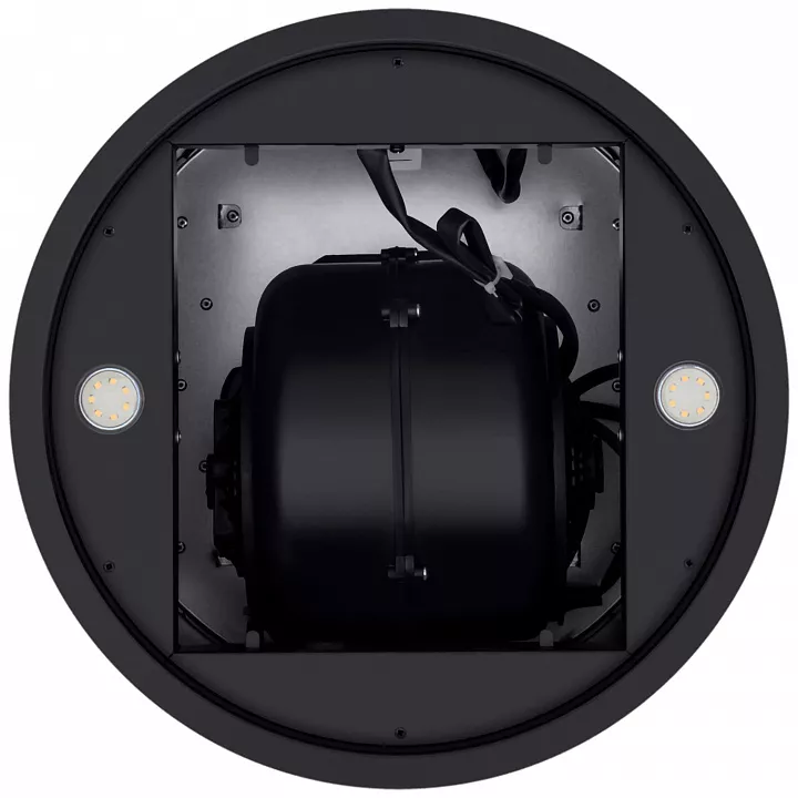Островная цилиндрическая вытяжка MAUNFELD Lee Isla 39 Black