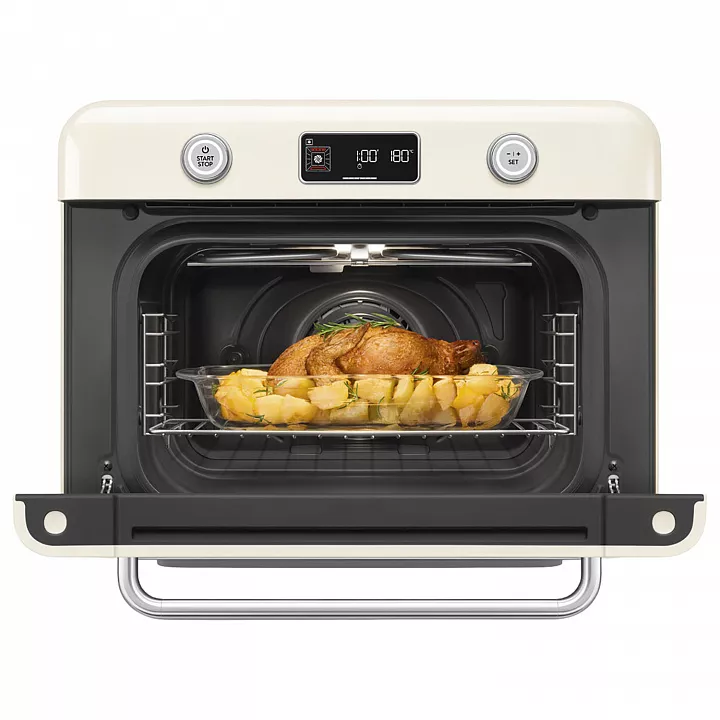 Настольный духовой шкаф с паром SMEG COF01CREU