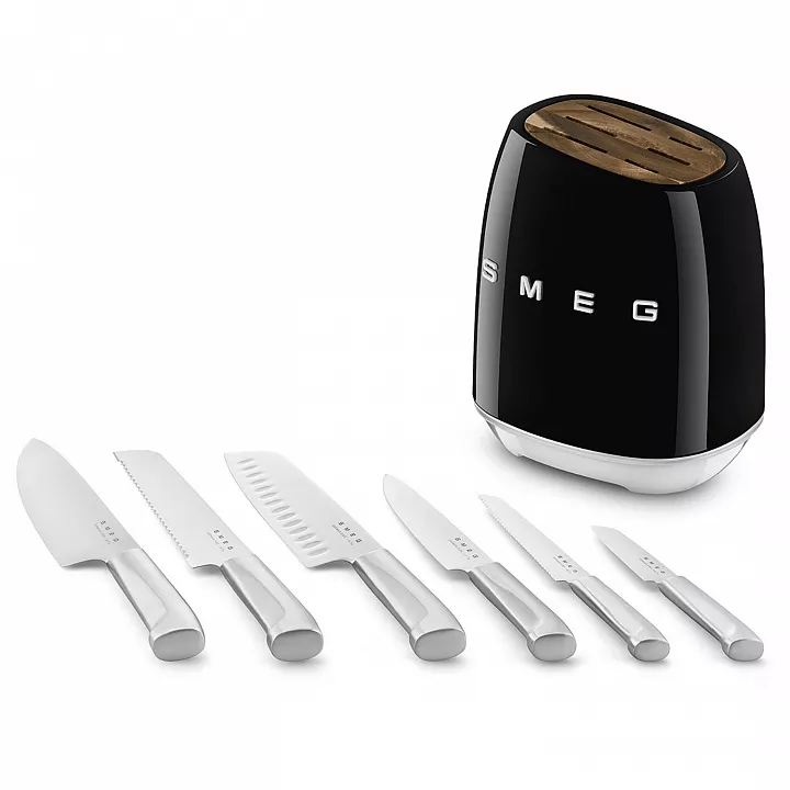 Комплект ножей SMEG KBSF02BL