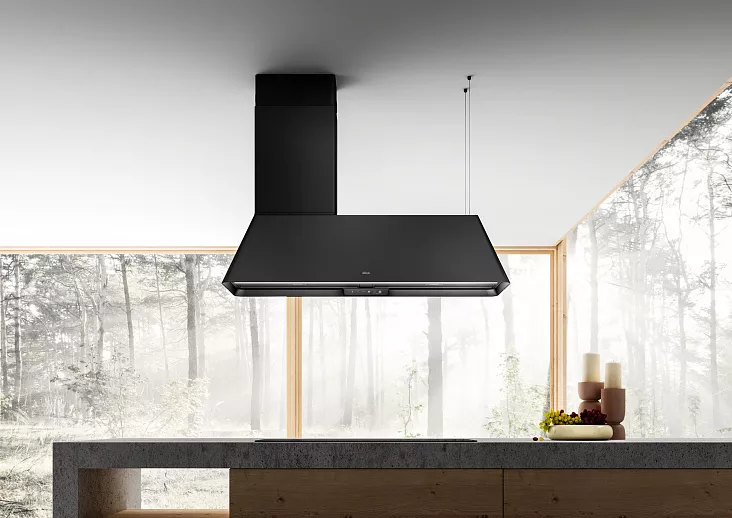 Островная вытяжка Elica IKONA MAXXI PURE BL MAT/F/120
