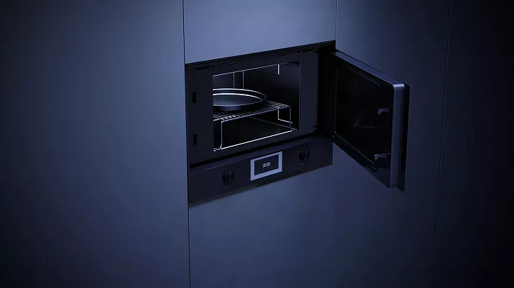 Встраиваемая микроволновая печь Kuppersbusch MR 6330.0 S2 Black Chrome